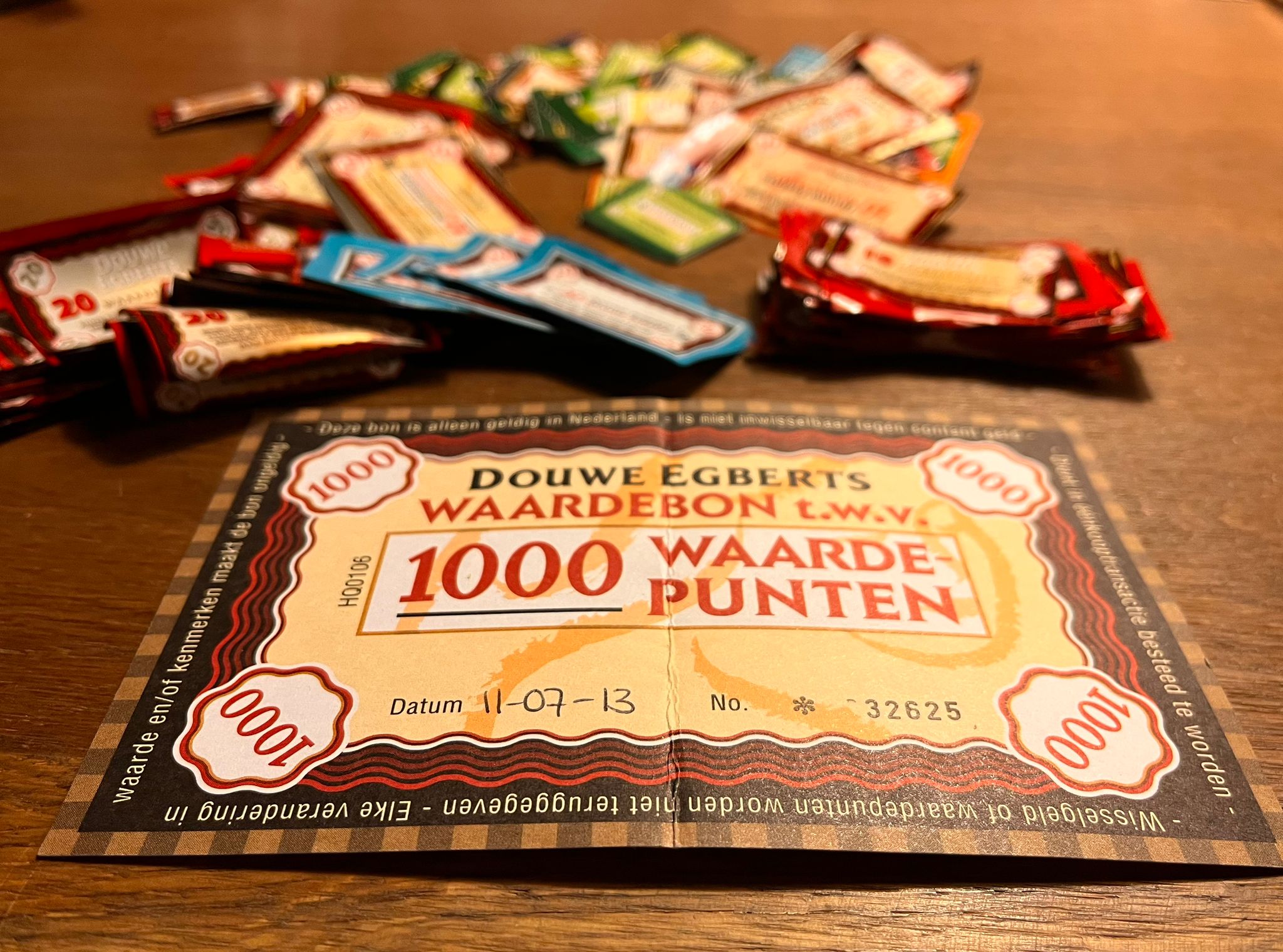 Inzamelingsactie Douwe Egberts-punten is halverwege en levert al ruim 600.000 waardepunten op!